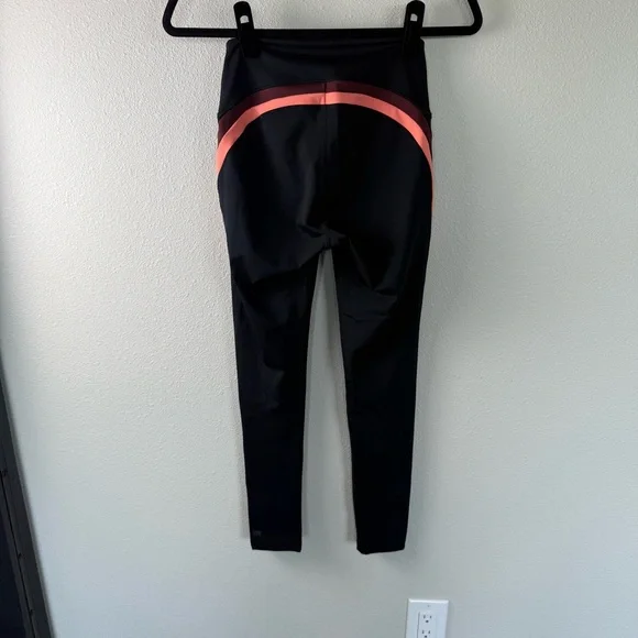Splits59 Sydney Leggings Black Peach Burgundy Active Athleisure Women’s Medium - Picture 6 of 10